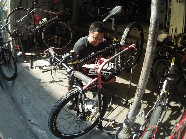 The mechanic’s touch is something people come back for at Ross Cycles in Cartimar