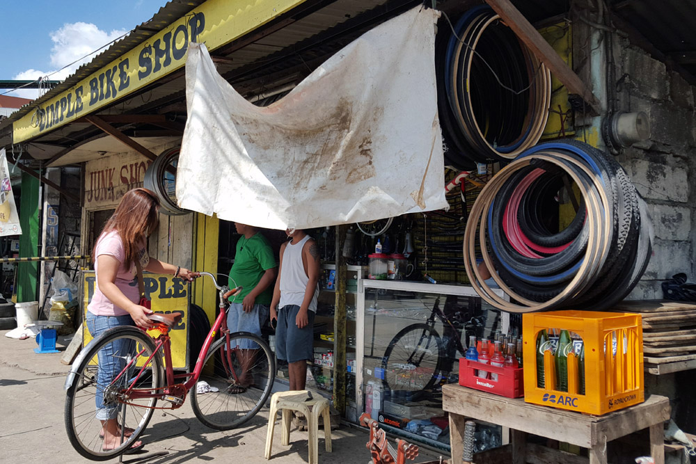 For supplies, spare parts, and repair, Dimple's Bike Shop is one of the more budget-friendly stores in the area