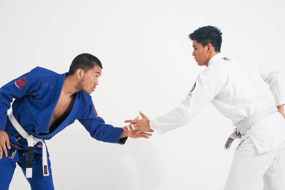 Philip Alegre (left) recounts how Brazilian jiu-jitsu changed everything for them
