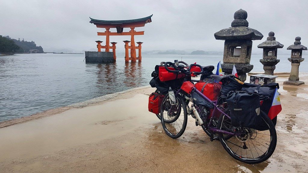 Bikepacking in Miyajima Island, Japan