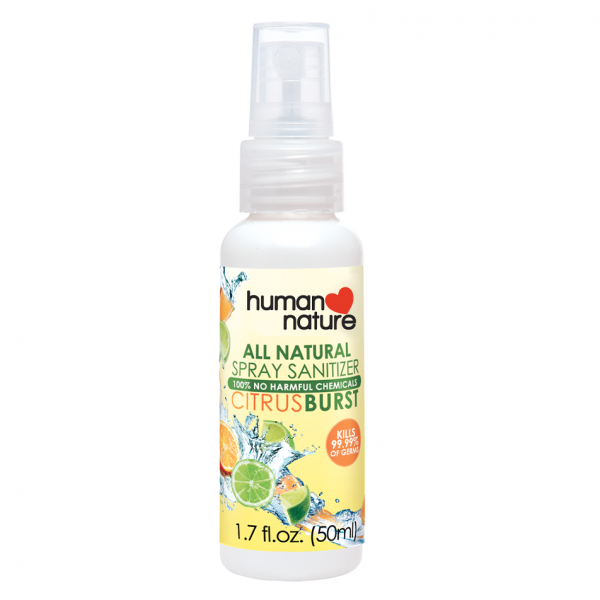 Human Nature all-natural sanitizer