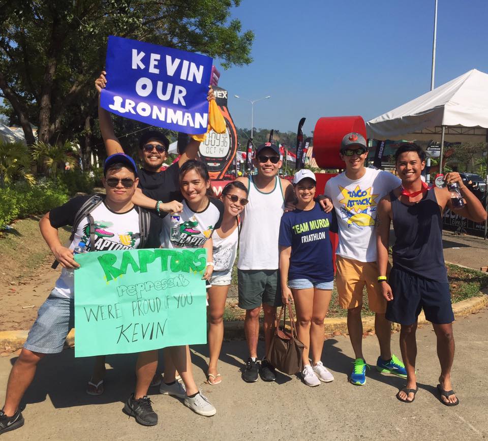 Kevin Lapeña's loyal band of supporters