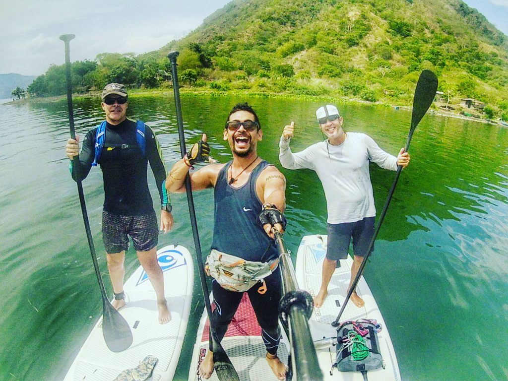 The Philippines is an archipelago, so any body of water is possible to navigate with a SUP