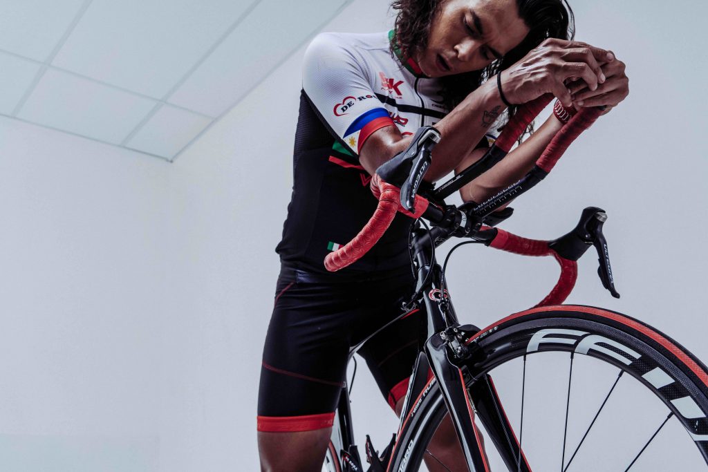 Being a triathlete isn’t really just for show in Jake Cuenca's case