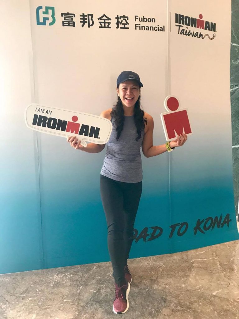 Nylah Bautisa finished Ironman Taiwan in 15:36:45