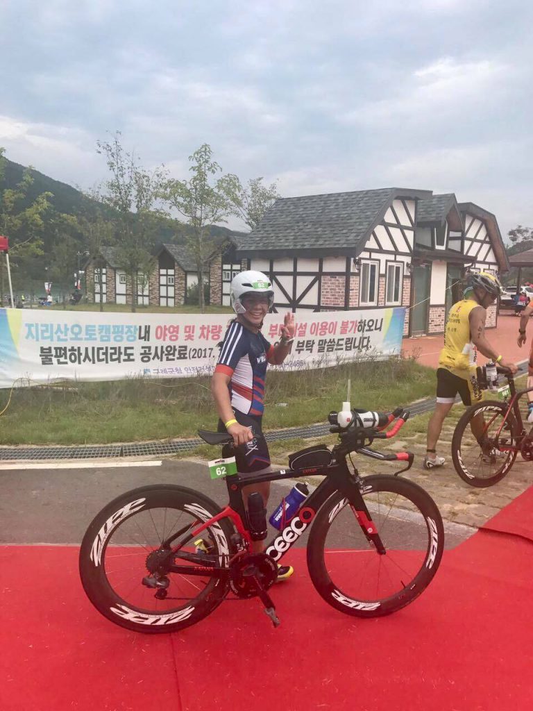 Nylah Bautista at Ironman Korea