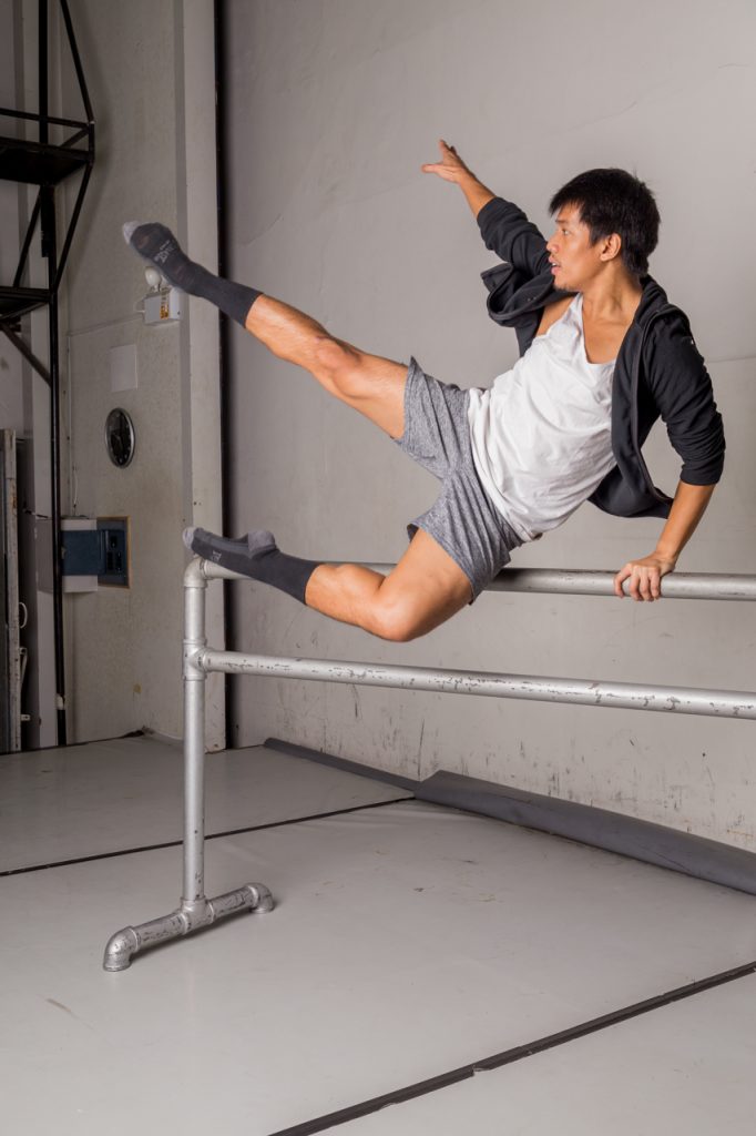 The rigors of ballet: You push your body to the limits and do things that not everyone can do