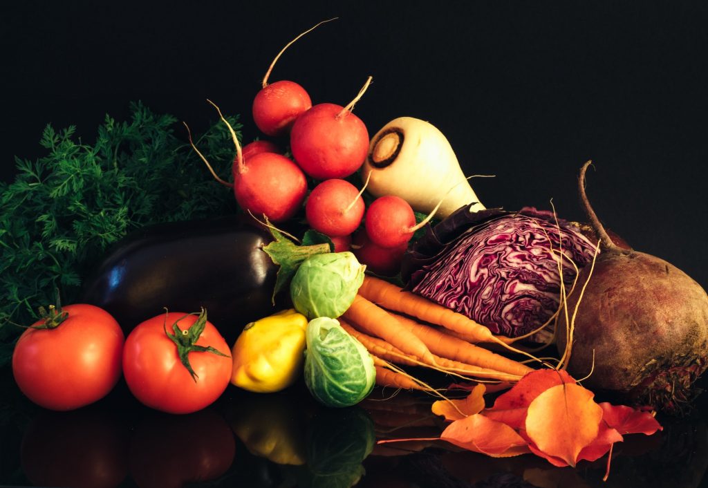 A vegan diet means more antioxidants
