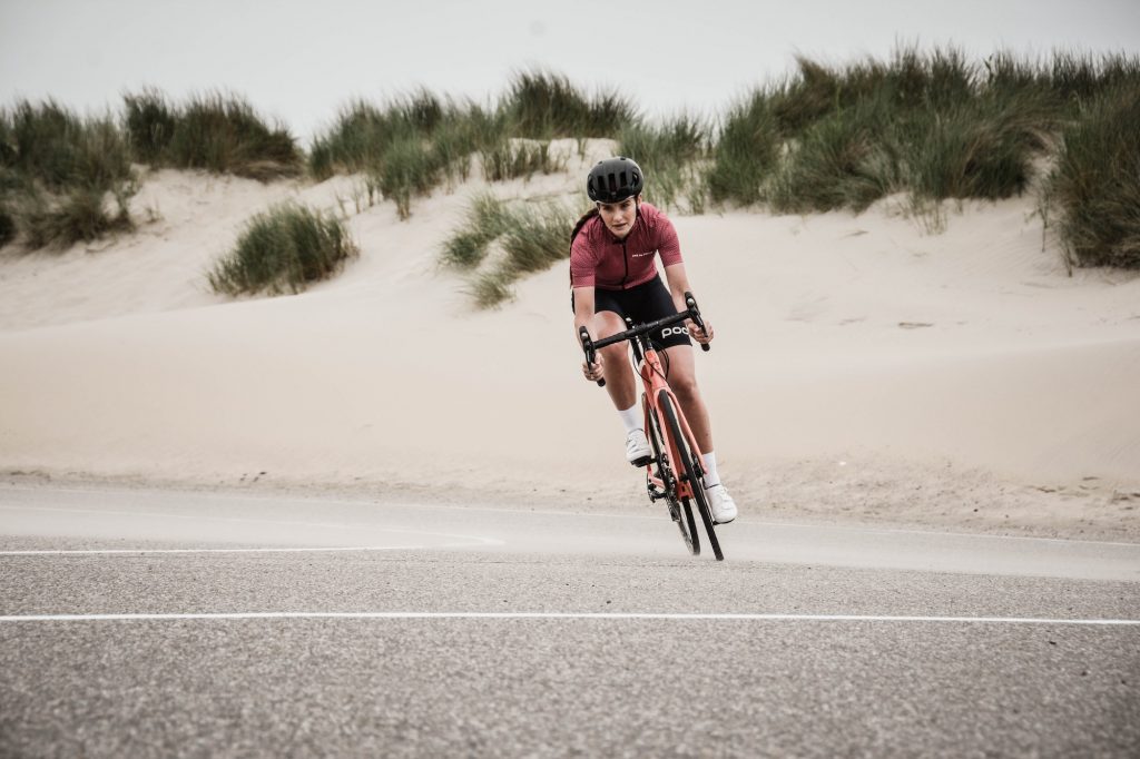 One crucial cycling skill: Keep an eye out for potential dangers and be ready to react