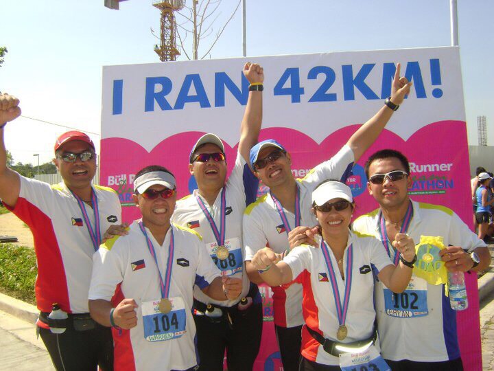 After finishing The Bullrunner Dream Marathon in 2010