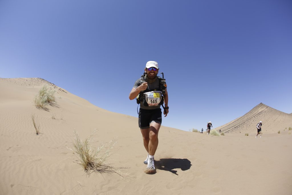 Enrico Menichetti's Marathon des Sables experience was simply about setting goals and achieving them