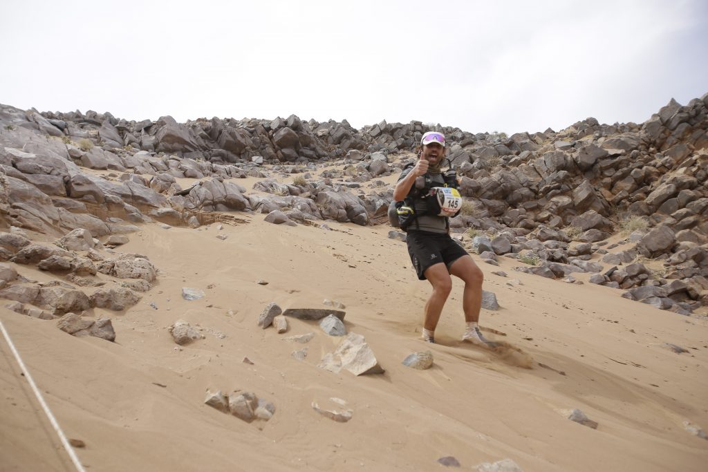 For Enrico Menichetti, exceeding their target for World Vision made the Marathon des Sables experience even more meaningful