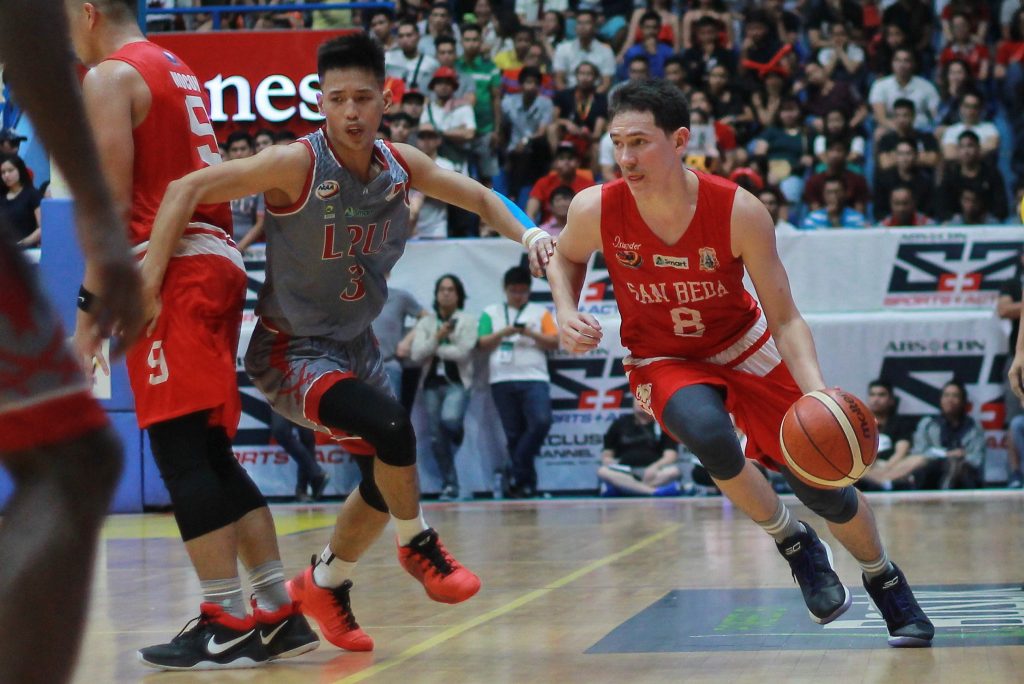 Robert Bolick will look to lead the San Bed Red Lions to the NCAA Season 94 finals