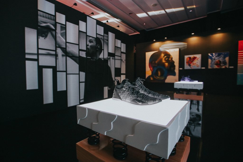 The KD11 'Still KD' exhibited at Whitespace Manila along with artworks made by Filipino artists