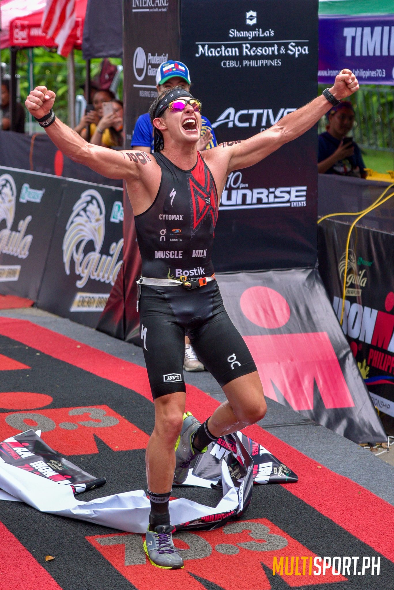 This is arguably Mendez’s best performance (3:46), exceeding his most recent half Ironman win in Davao where he clocked in at 3:50.