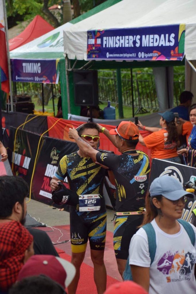 The marvelous progress of triathlete Vince Ang shows that personal change starts with making a courageous choice