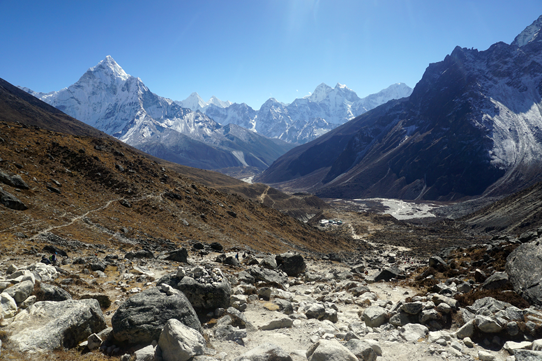 The journey to reach Mount Everest's base camp