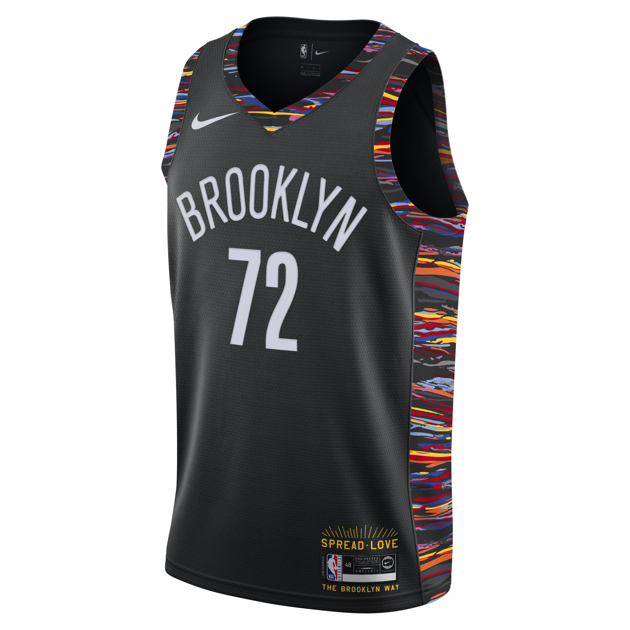 The Brooklyn Nets city edition jersey