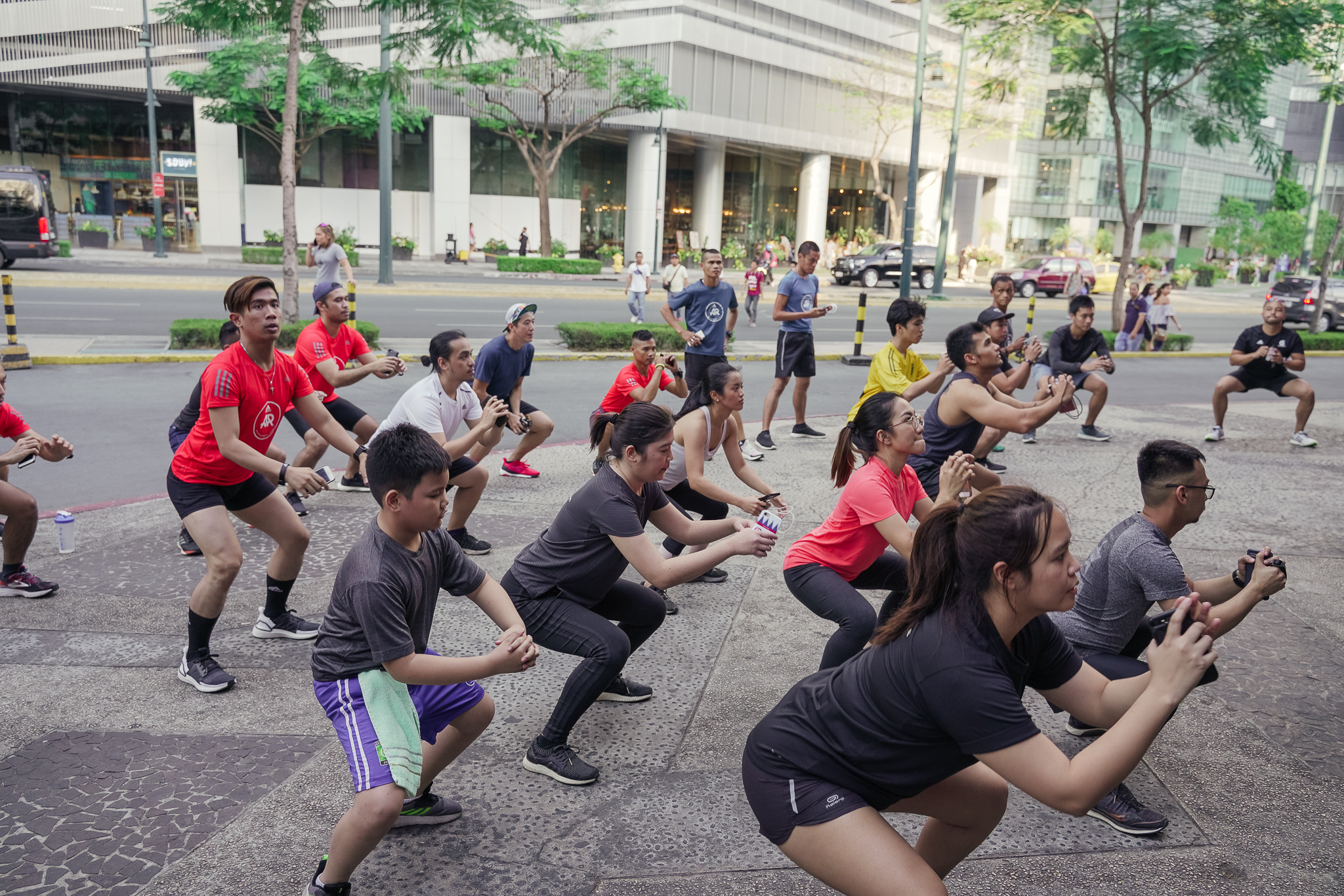 At the Running Recode Festival to celebrate the Adidas Ultraboost 19's release