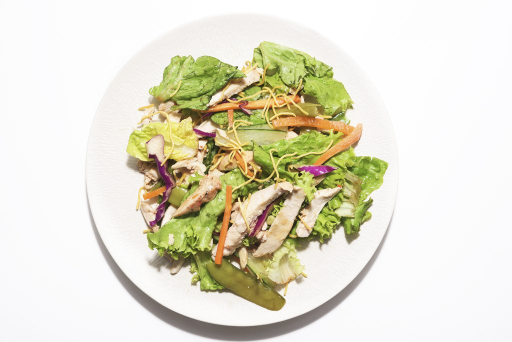 Pickle Healthy Delivery's spicy Oriental chicken salad