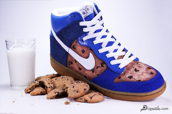 Calling this the Cookie Monster shoe