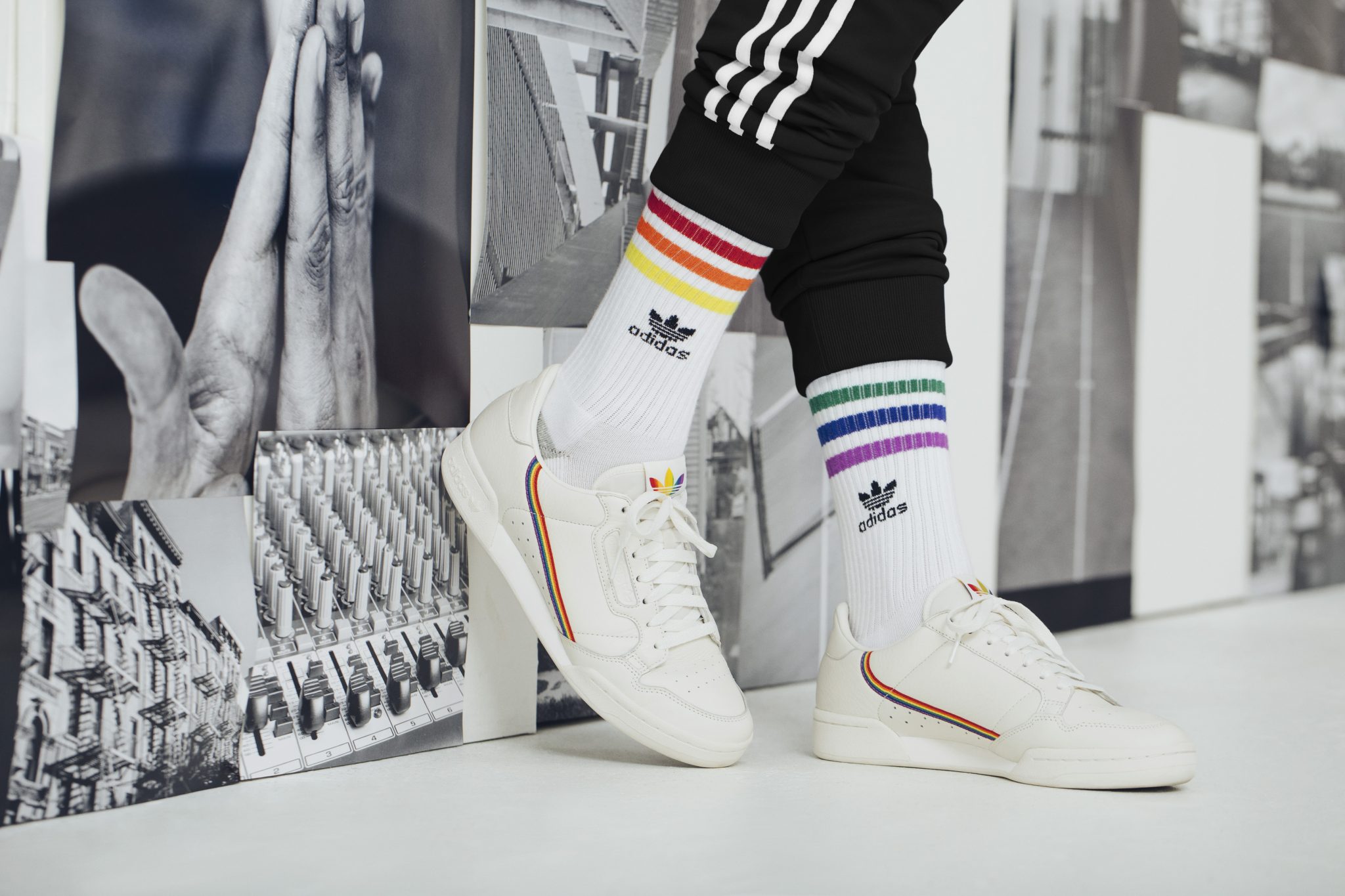 Adidas continental 80 pride on sale pack