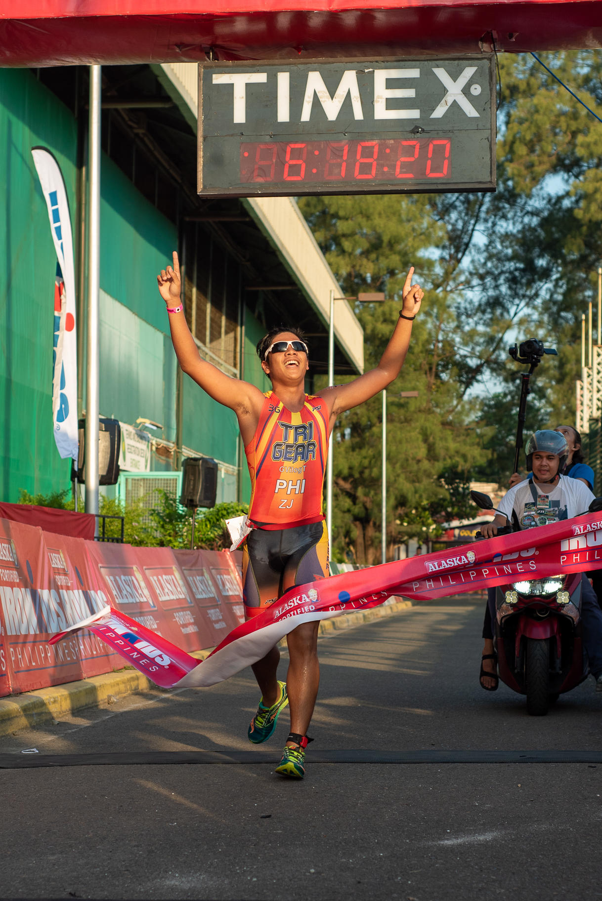 Zedrick James Borja topped this year's Alaska IronKids