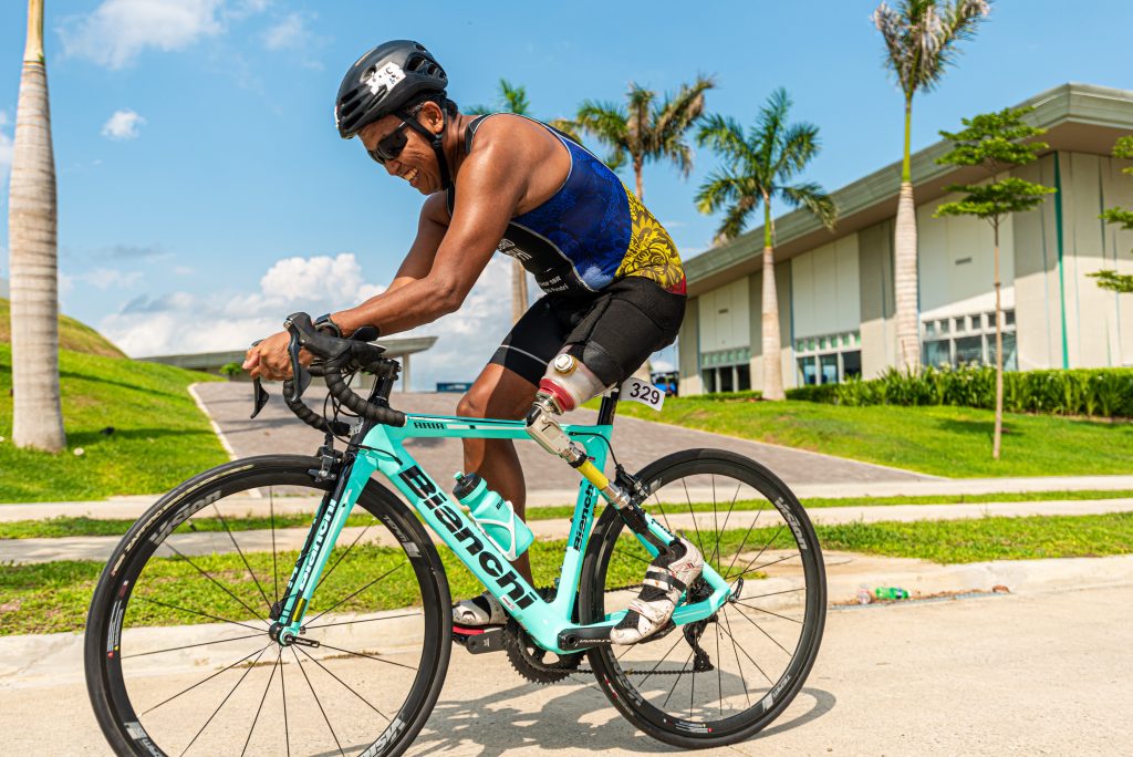 Watch how Manny Lobrigo found triathlon as a way to cope with adversity