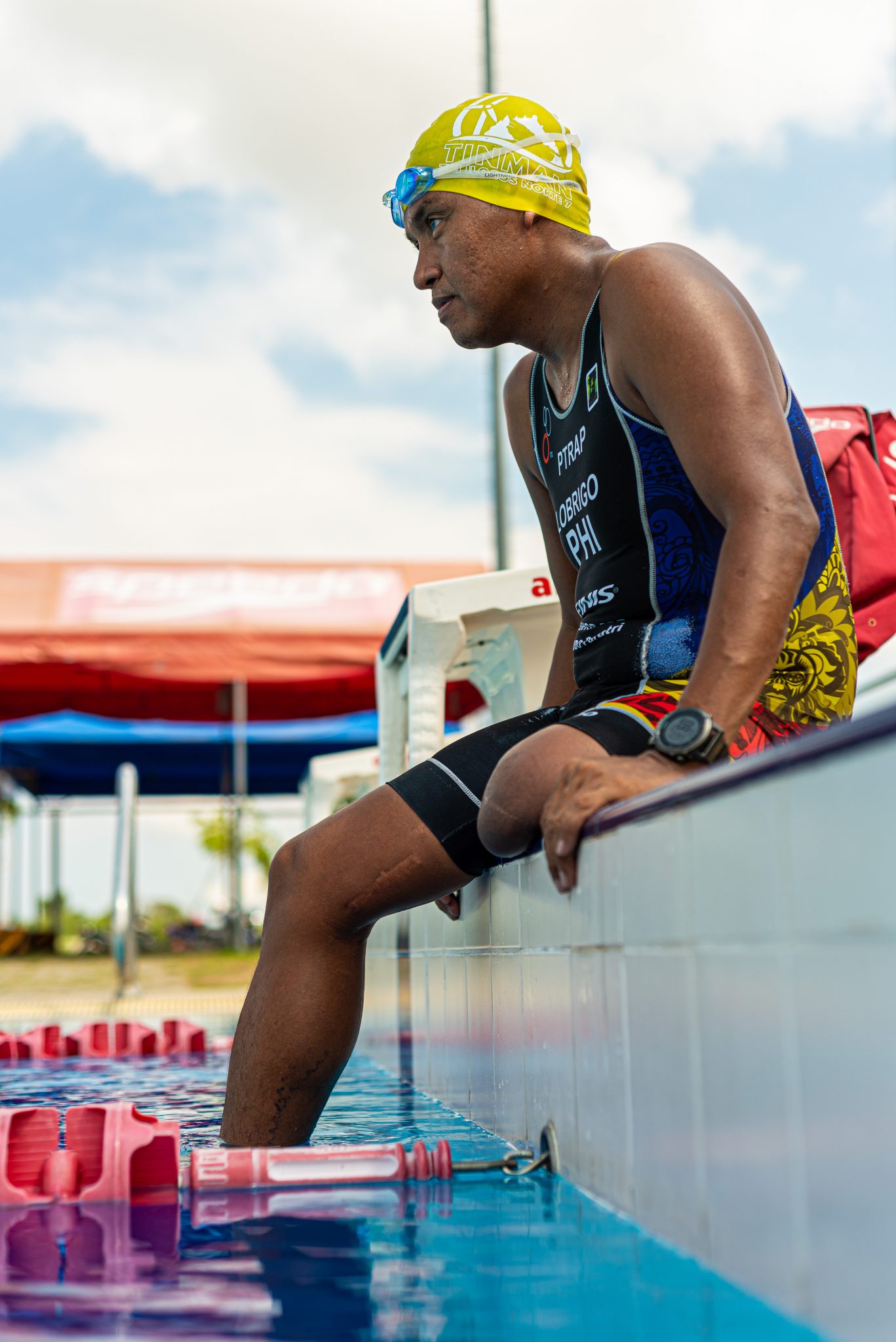 Manny Lobrigo's first foray into endurance sports was as a swimmer in the Mayon Tri Team