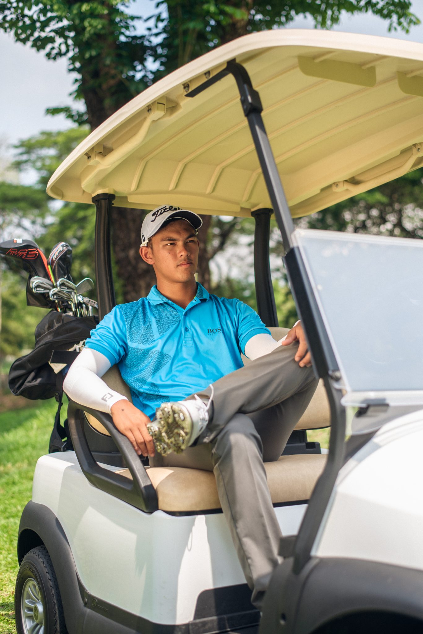 The 18-year-old believes that we just need more support to make sure that we use Filipinos' potential in golf to its maximum capacity