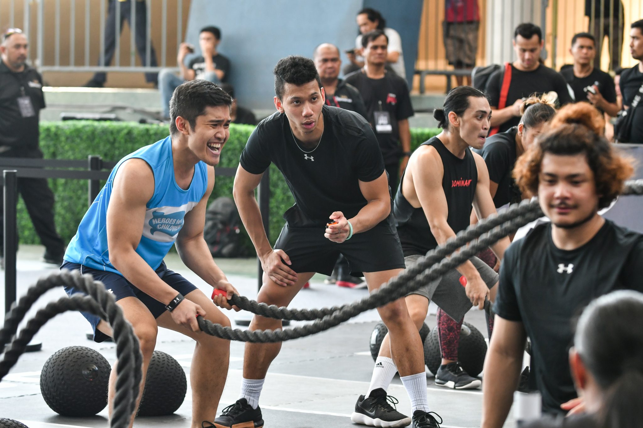 The Under Armour Test of Will challenge gives participants a chance to literally test their strength and will through a series of exercises