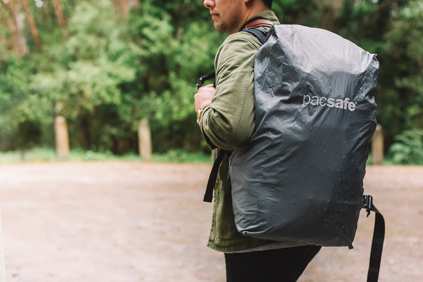 Pacsafe's light rain cover is handcrafted specially to protect your precious carry-ons during the rainy season