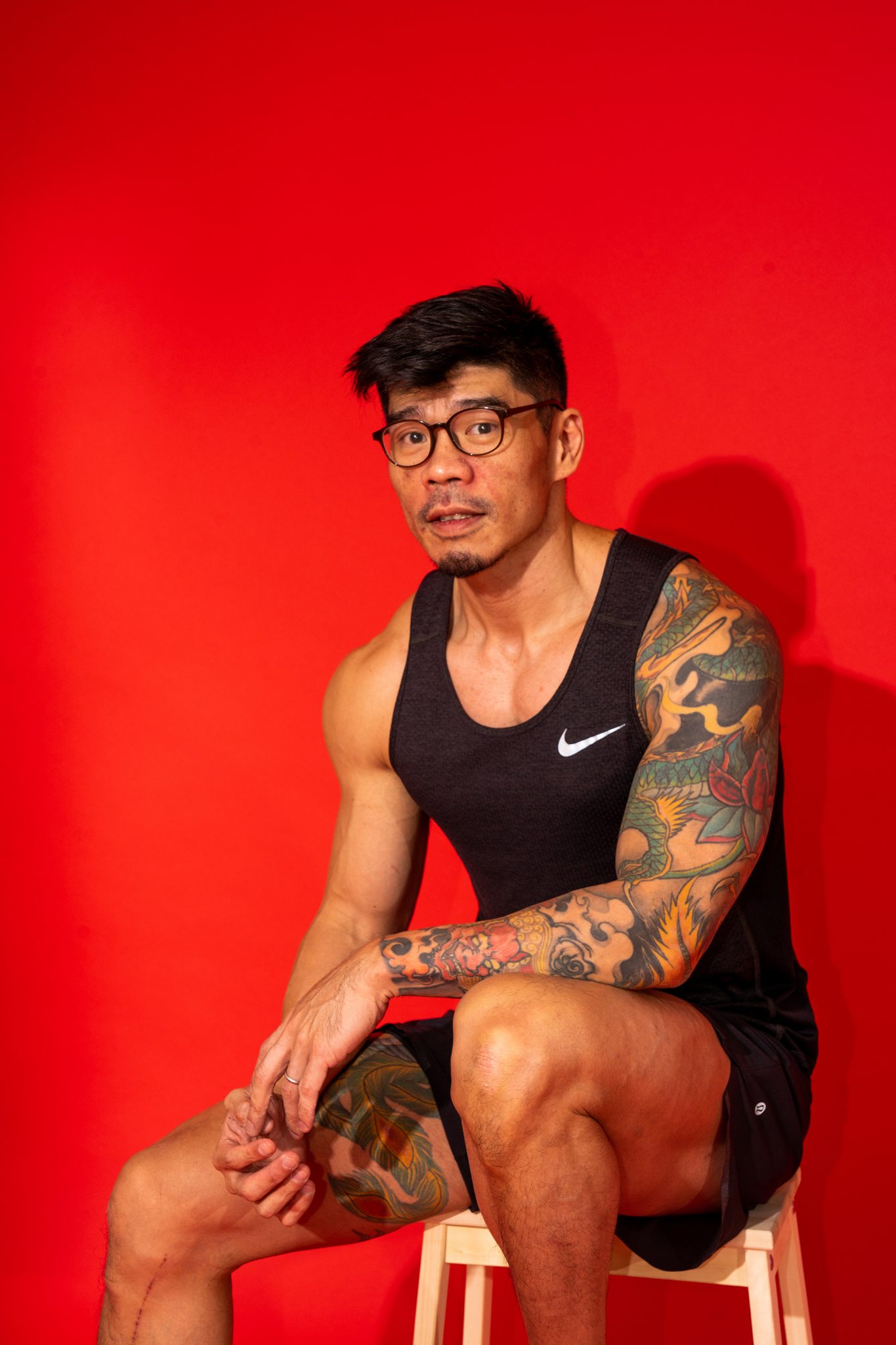 Kerwin Go is currently training for Olympia Amateur Japan 2019, training twice a day and allotting cardio workouts in the morning