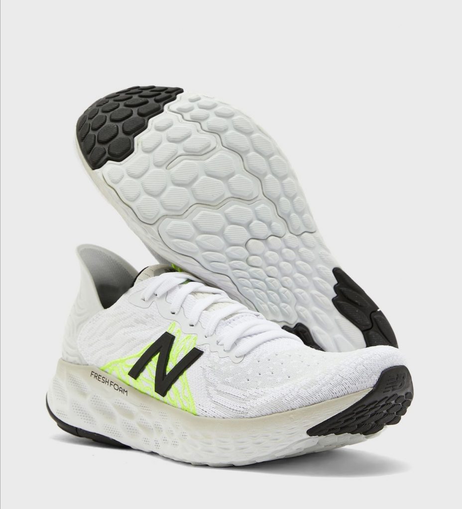 The New Balance Fresh Foam 1080v11's sole is made of a soft yet responsive material