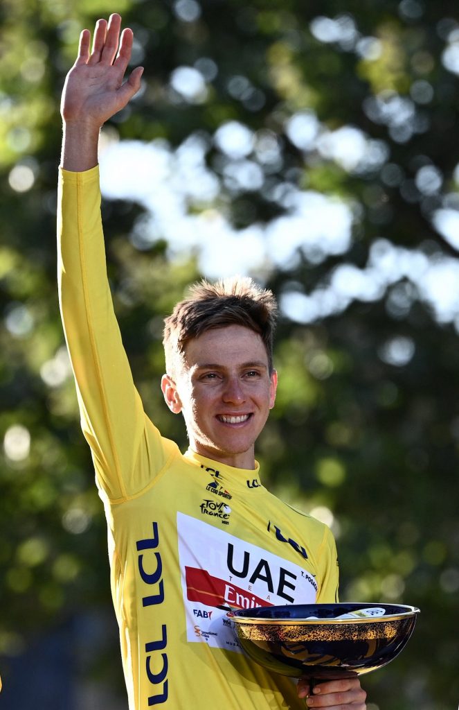 Tadej Pogacar claimed his second successive Tour de France victory, riding 108 km between Chatou and Paris Champs-Elysees