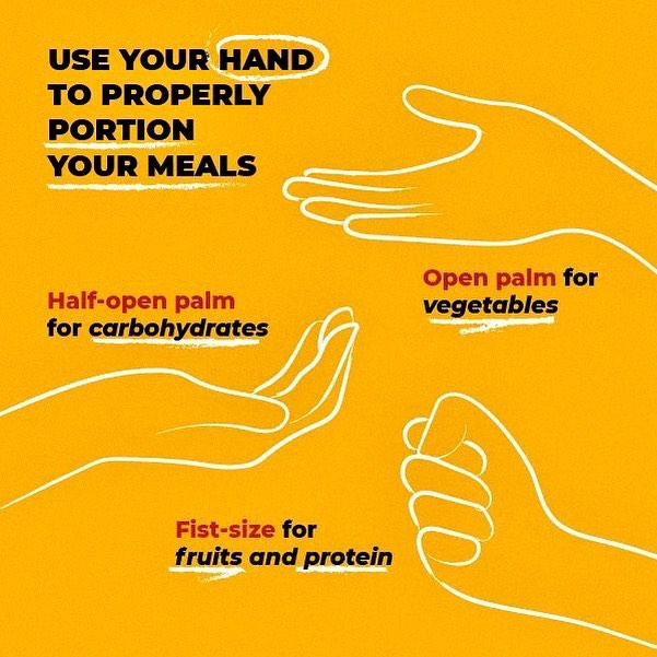 Portion control and the right ratio of food groups is an essential part of healthy eating
