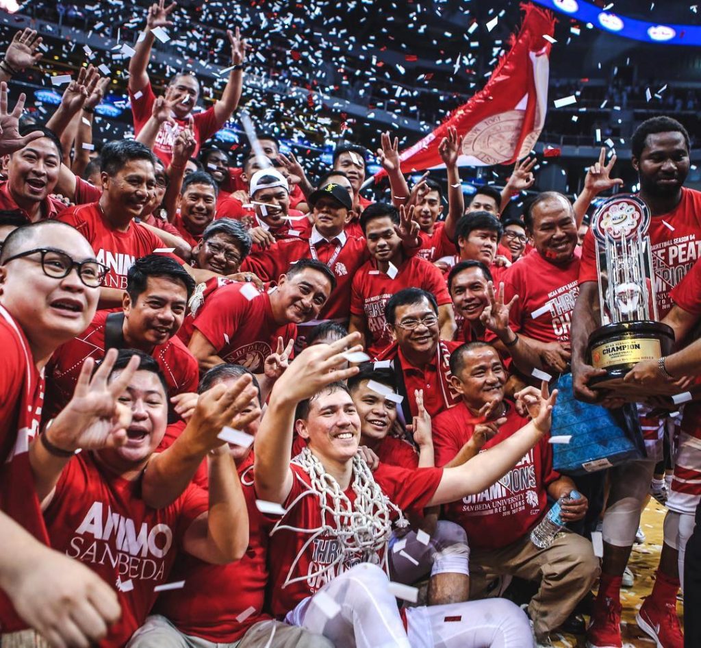 Robert Bolick was integral in the San Beda Red Lions' three-peat victort