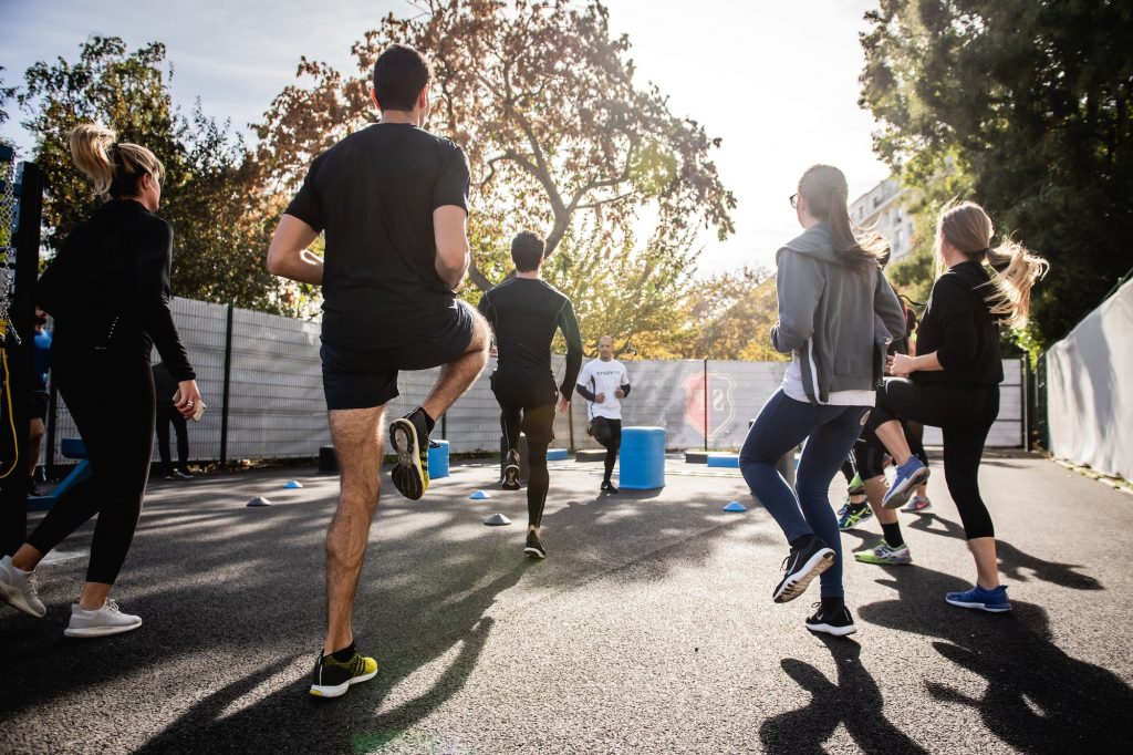 When doing a warm-up, focus on movements that are similar to the workout you'll do