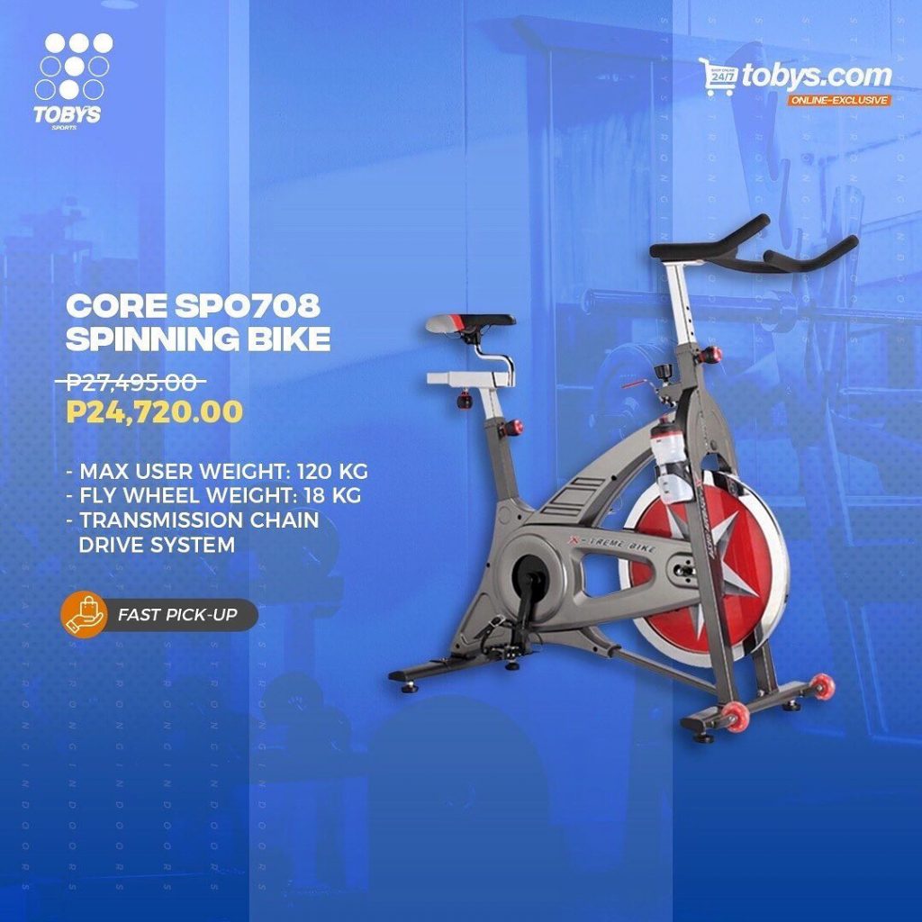 Toby's Sports' Core SPO708  stationary bike