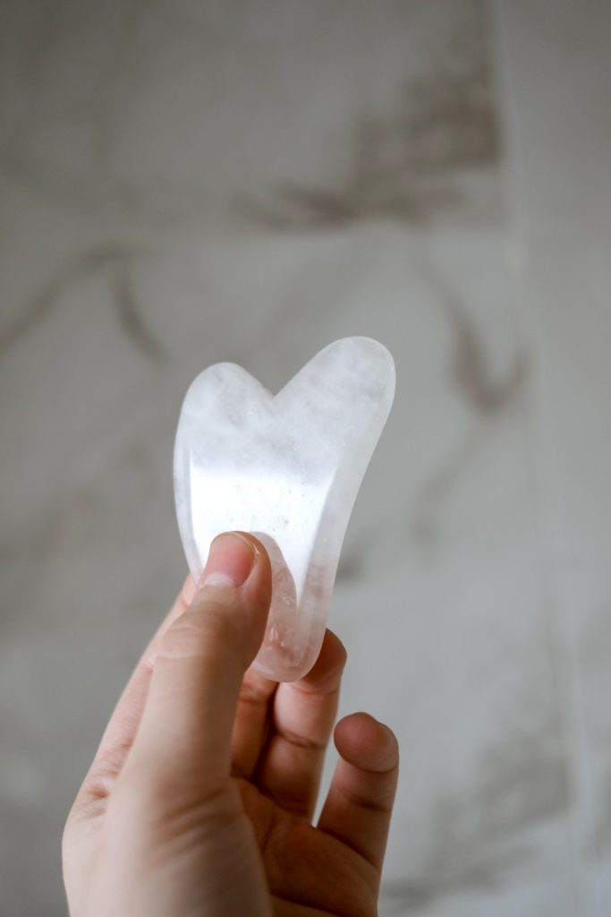 Your gua sha tool should always be clean and sterile prior to using it to scrape your skin