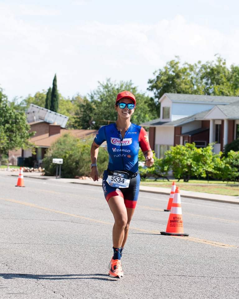 There were two laps and 1,300 feet worth of elevation in the run leg but Vanj Endaya was ecstatic at how she executed her game plan