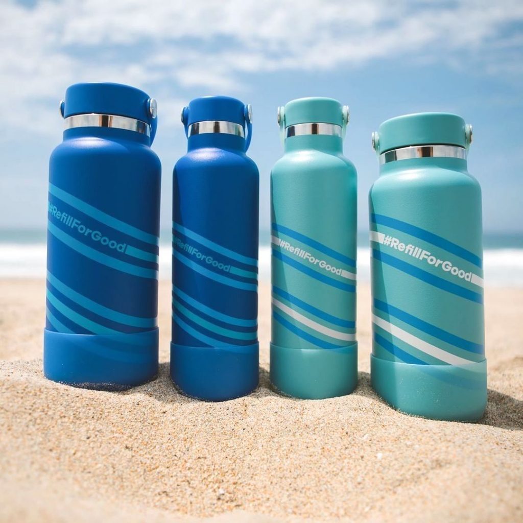 Hydro Flask's limited edition reusable Refill for Good bottles