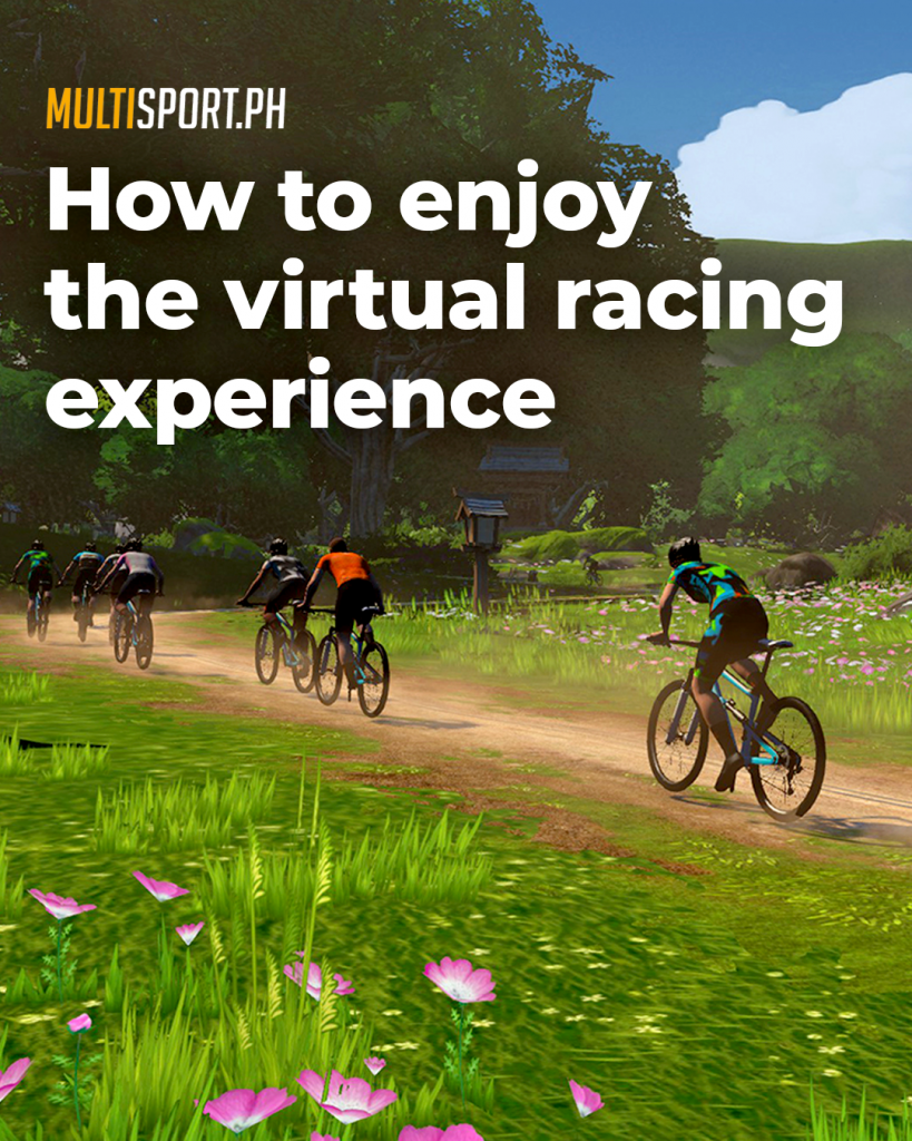 While it’s a totally different indoor training experience, virtual races are just as competitive and exhilarating as real-world clashes