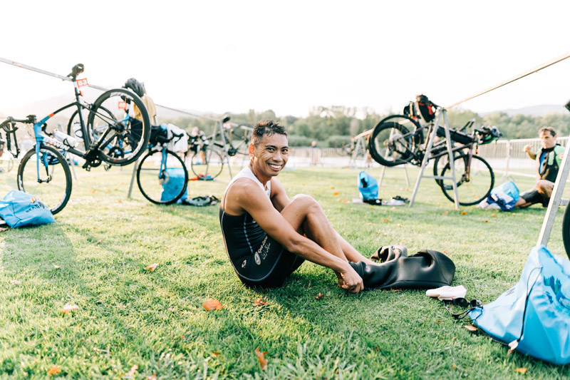 Raymondted Apostol started at the bottom with no experience and coaching but has now completed five 10Ks, three 21Ks, one marathon, five Olympic distance races, and two Ironman 70.3 events