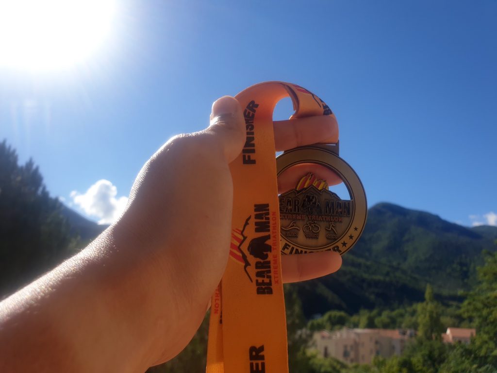 Savoring that finisher's medal in southern France’s Le Vallespir 