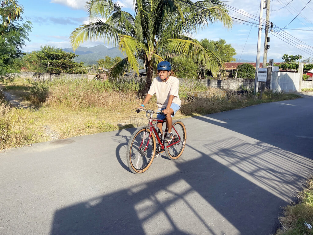 Lester Babiera of First Bike Ride purchased this Taiwanese Tern bicycle because "its values are geared towards sustainability"