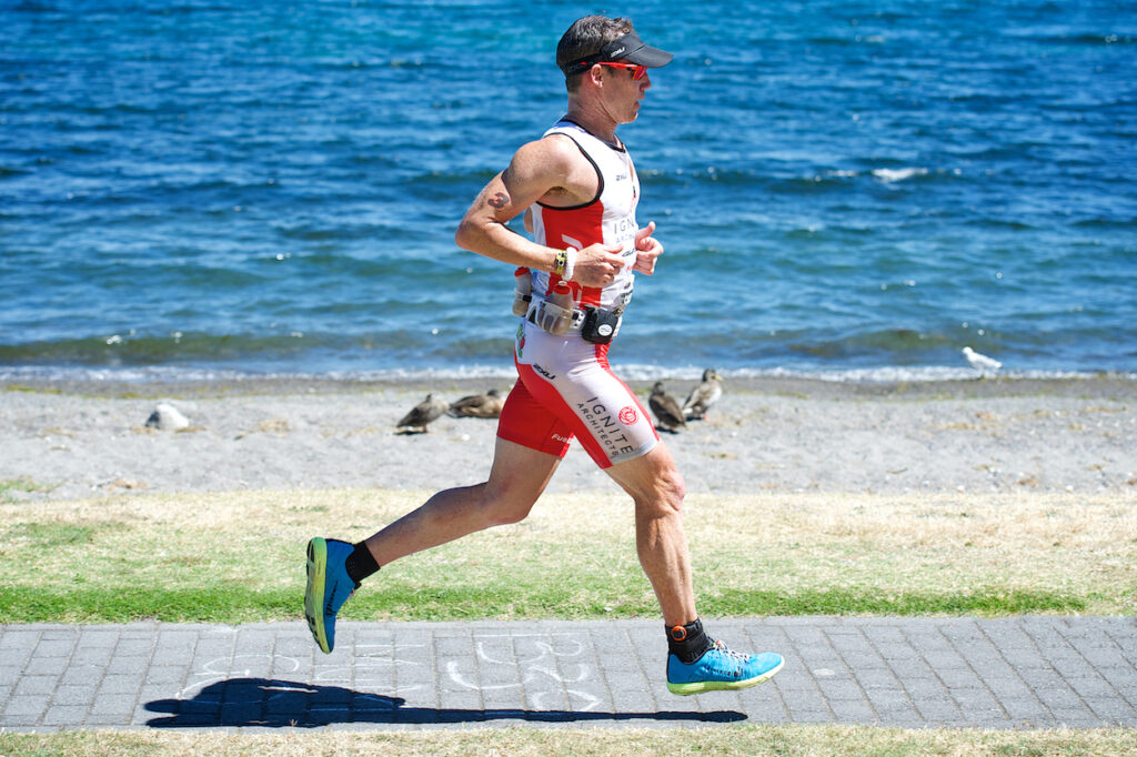 Cameron Brown is the oldest man to win an Ironman when he outlasted competition at the 2014 Ironman Cairns