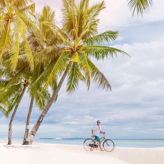 For those who want to slip through the island vibes with a bamboo bike, Panglao is the place to start