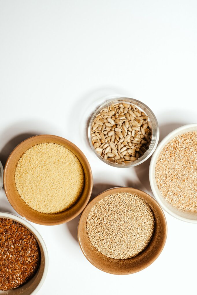 Examples of complex carbohydrates include whole grains such as brown rice, oatmeal, and quinoa