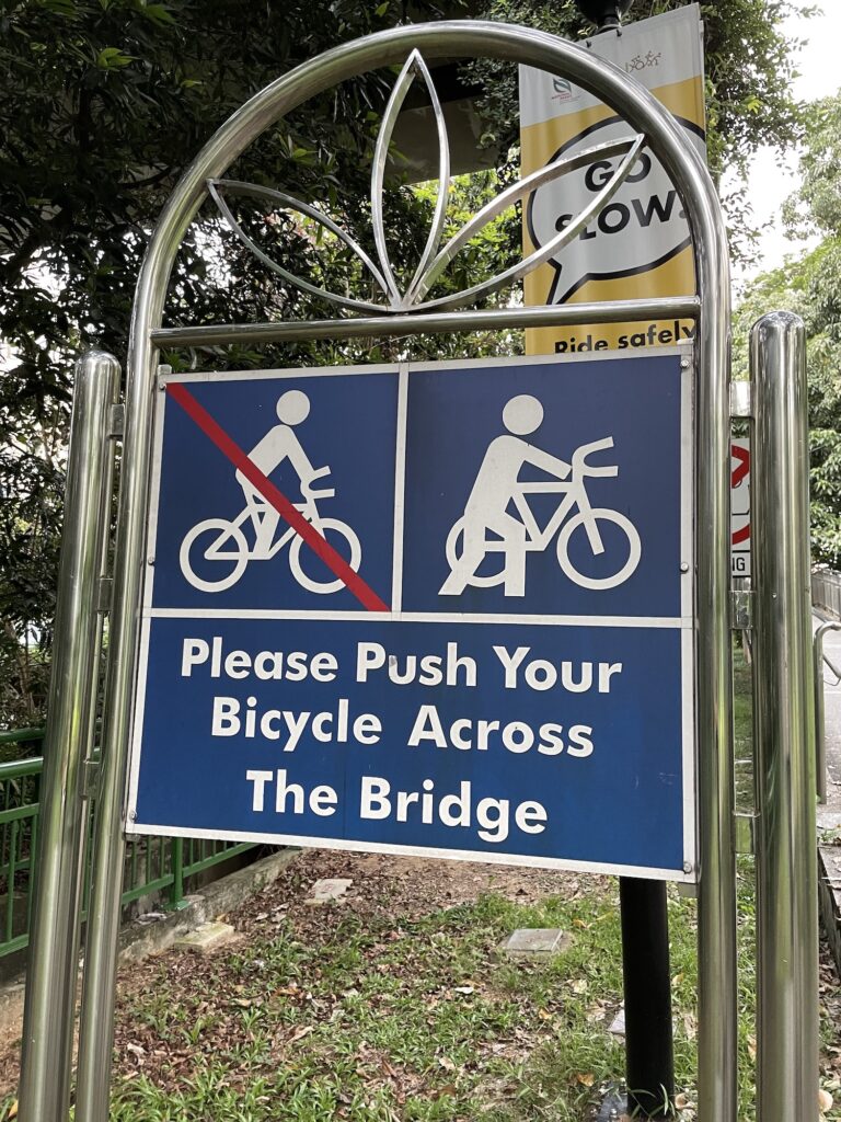 Cycling rules abound in Singapore